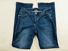 Lee Pants Women's Size 32 Blue Casual Jeans Straight Leg Midrise Fit 1889 Denim