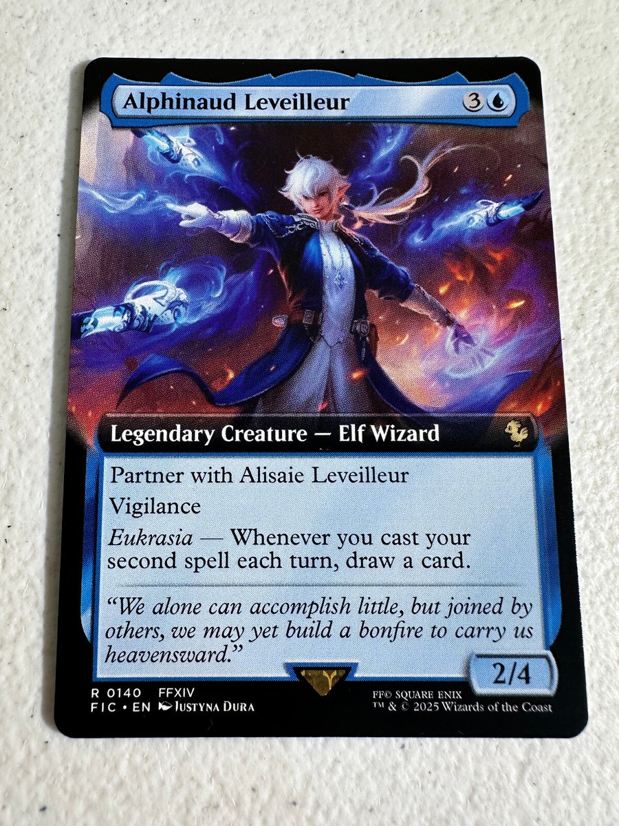 Magic Final Fantasy Showcase Bordelss Extended Art You Pick