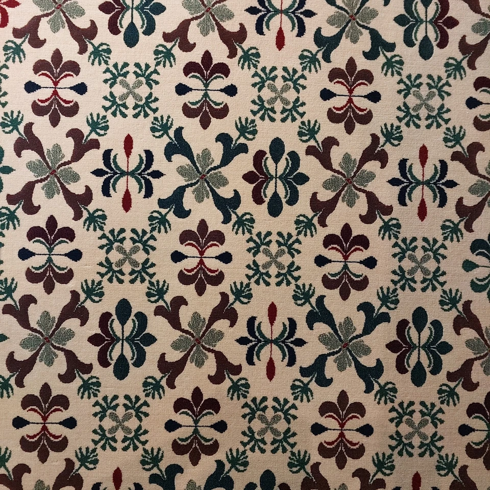 Alfombra de lana Karastan American Quilt 540-2007 (5',3"x 8',4") 160cmx253cm nueva Foto 3 de 4