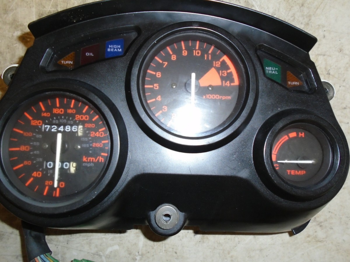 ¥¥¥ 1988 HONDA CBR600F HURRICANE GAUGE CLUSTER | eBay