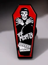 MISFITS enamel pin - punk rock music - FREE SHIPPING !!!!