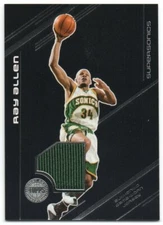 2005-06 Topps First Row Range Relics RA-RA Ray Allen GU /200 Seattle Supersonics