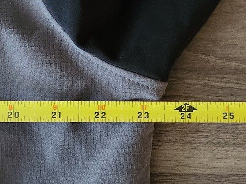 Black Diamond Soft Shell Lined Jacket Full Zip Men's Medium Black & Grey EUC - Picture 13 of 14