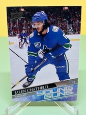 20-21 Jalen Chatfield Young Guns Upper Deck Series 2 Vancouver Canucks # 452