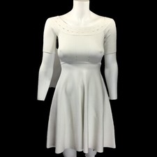 Preowned GUESS LOS ANGELES White Spandex Dress, Sz XS