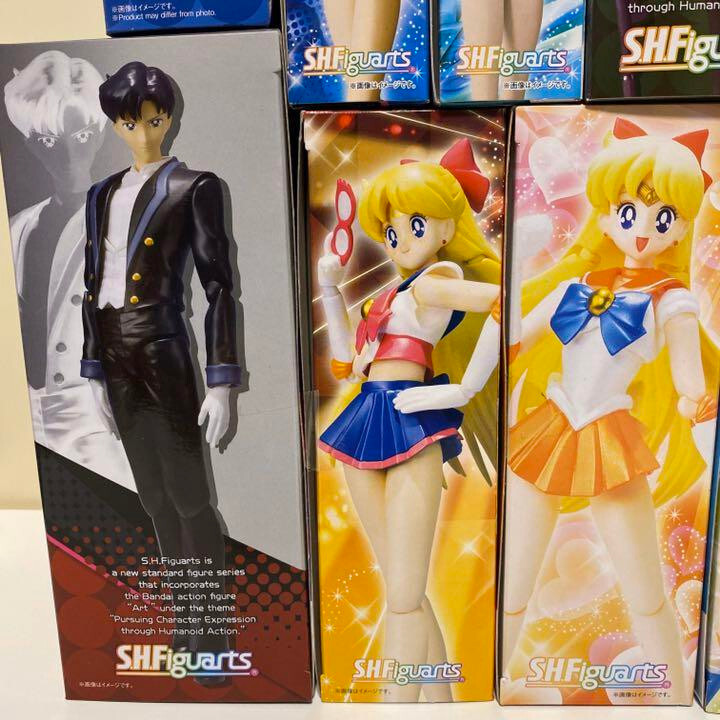 S.H.Figuarts Sailor Moon 20th Anniversary Comic Snime Figure Set