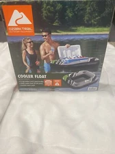 Ozark Trail Inflatable Cooler Float Holds 24-48 Quart Coolers - New