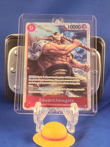 Edward.Newgate - OP02-004 - Super Rare - Reprint - English - NM - One Piece CCG
