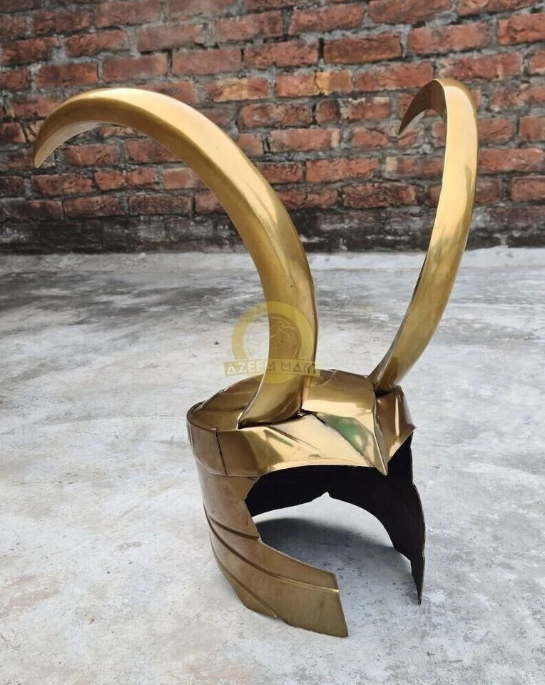 漫威劳费森·洛基头盔角色扮演金属复制品 — 第 2/4 张图片