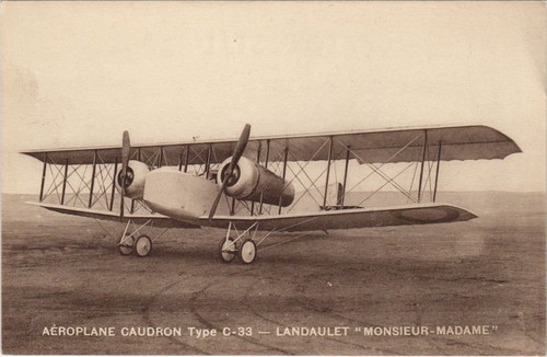 Avion de bombardement Caudron R11 [biplan] : [photographie de presse