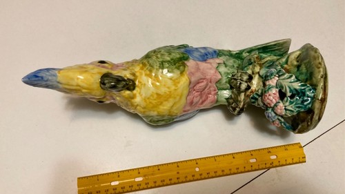 Vintage Stangl Bird Art Figurine Large Cocktoo 12” #3584 - Picture 8 of 13