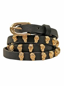 skull studded belt