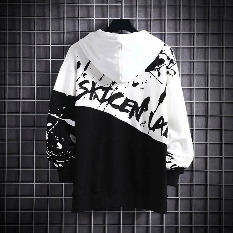 Sudadera Con Capucha Louis Vuitton Street Print Hip Hop Para