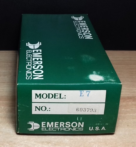 EMERSON ELECTRONICS USA E7 - CALCOLATRICE - NUOVA NEW OLD STOCK - Vintage - Picture 3 of 8