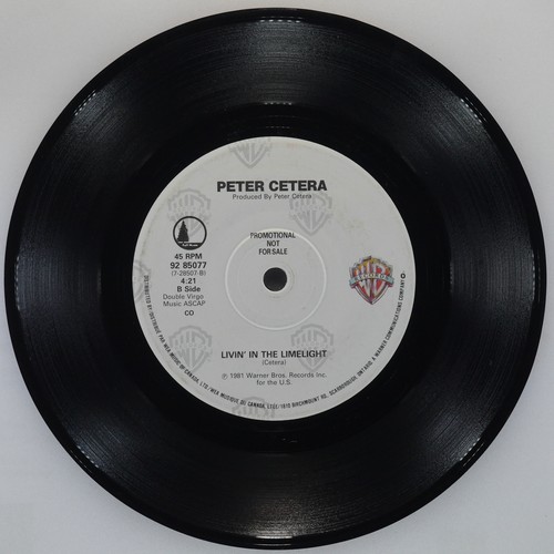 PETER CETERA Big Mistake WARNER 92 85077 VG+ 45 7" 1986 Soft Rock - Picture 4 of 4