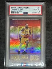 2019 Panini Illusions Basketball LEBRON JAMES #21 ILLUMINATION SSP PSA 10 GEM MT