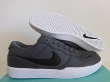 NIKE SB FORCE 58 PREMIUM L DARK GREY-BLACK-DARK GREY SZ 13 DH7505-002