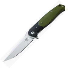 Bestech Knives Swordfish G10 Linerlock Knife Green BG03A