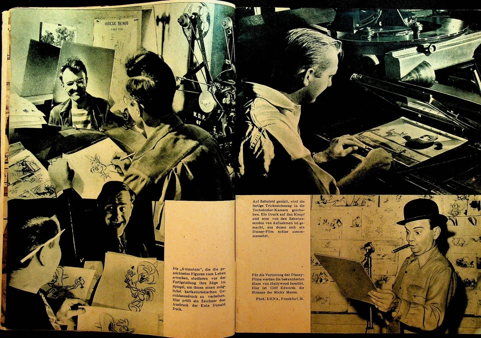 Filmpost December 31 1948 Walt Disney Marx Brothers Alice in Wonderland - Image 4 of 4