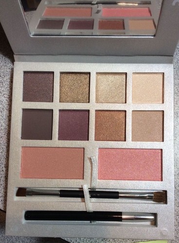 LORAC DOUBLE BOOKED 2 TIER Full Face Makeup Set,Hard Train Case,NIB, STUNNING,LE - Picture 5 of 12