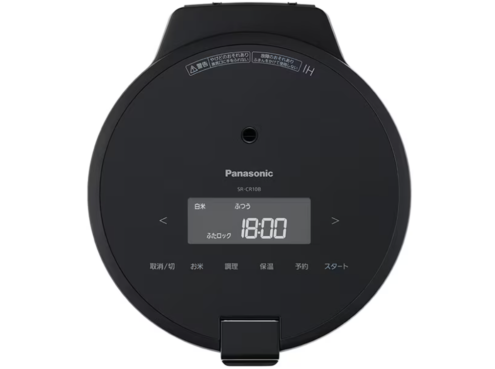 Rice Cooker Panasonic Pressure IH Jar 5 Cups SR-CR10B-K 100V