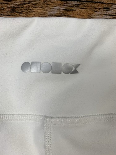 NWT ODODOS Workout Shorts Womens Size XL Pocket Yoga Athletic Cycling White - Picture 9 of 10