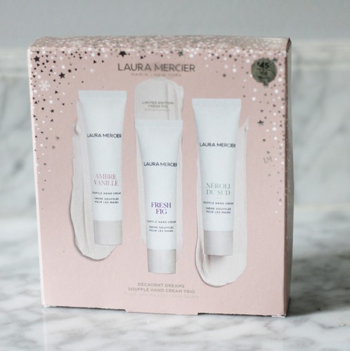 Laura Mercier Decadent Dreams Souffle MINI Hand Cream Trio Sealed NIB - 第 1/1 張圖片