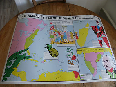 CARTE AFFICHE SCOLAIRE ROSSIGNOL DOUBLE en ligne FACE PLANCHES NUMEROS 19 ET 20