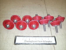 Qty-10 NOS Insul-8 Insulator 8300-M w/ Stainless Steel Stud