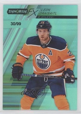 2020-21 Upper Deck Synergy FX Green 30/99 Leon Draisaitl #FX-16 07x8