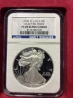2008 W American Silver Eagle - NGC - PF 69 Ultra Cameo - Early Releases Proof