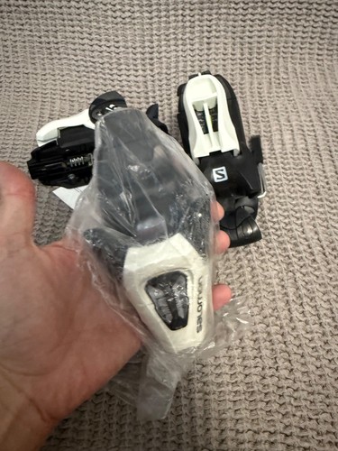 Fijaciones de esquí Salomon L C5 GW J75 Junior negro/blanco nuevas en caja - Imagen 6 de 6