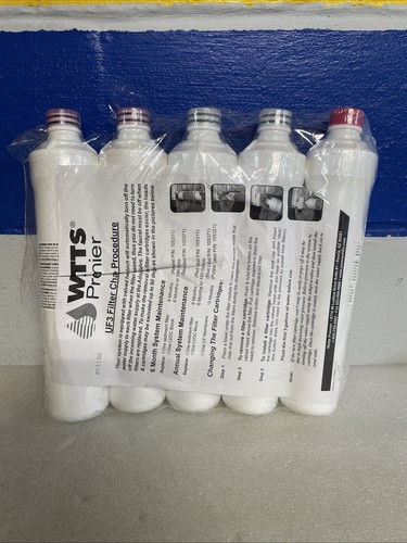 Watts Premier WP560039 Annual UF-3 Water Filter Cartridge Set Of 5 Filters New - Picture 3 of 4