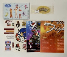Vintage Sega Posters, Stickers, Swag - Space Channel 5, Crazy Taxi, Sonic