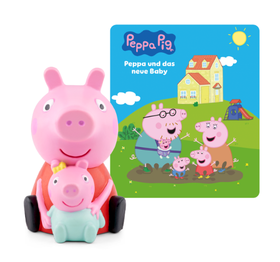 Tonie Figur Peppa Pig - Peppa Und Das Neue Baby Evie Ab 3 Jahren-image