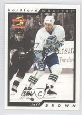 1996-97 Score Golden Blades Jeff Brown #87 0a1