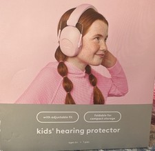 Kids Hearing Protection Ear Muffs Noise-Cancelling 22db NRR Pink