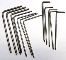 12 Pc Hi Lok Hi Strength Hex Key Tool Set Aircraft Tools