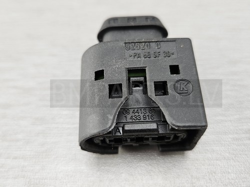 NEW GENUINE BMW E46 E39 E60 E38 E65 E83 E53 3 PIN SOCKET HOUSING 1433916 - Picture 8 of 15