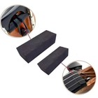 Ebony wood Double bass Nut and saddle, Good double bass Accessories