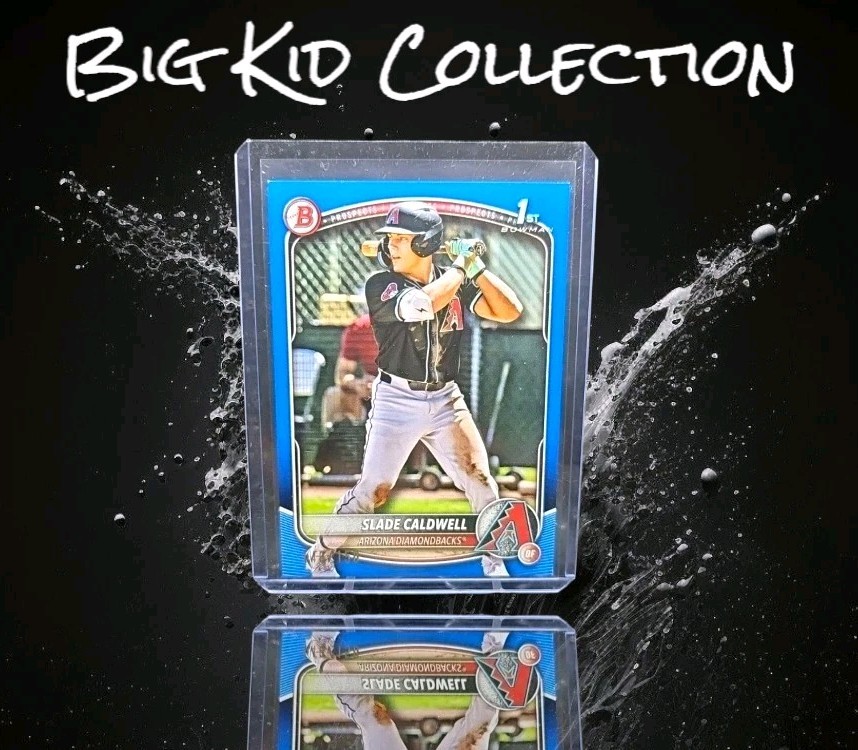 2025 Bowman Slade Caldwell 1st Bwmn Blue #'D/150