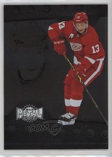 2014-15 Fleer Showcase Metal Universe Pavel Datsyuk #14 HOF e0k