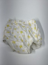 VTG Carters Vinyl Lined Diaper Cover Bunnies Kitties Puppies