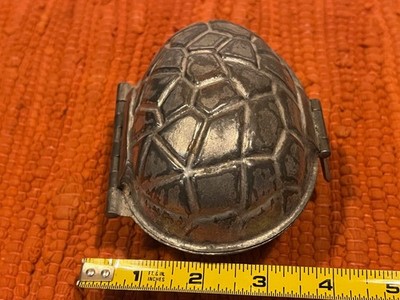Antique Large Easter Egg Chocolate Mold   Randle and Smith Ltd   Birmingham, Eng