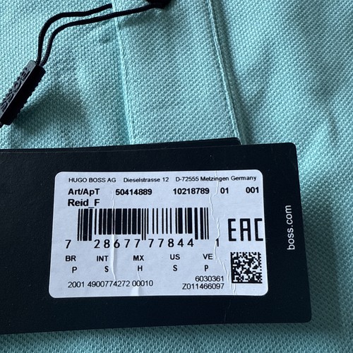 Neu mit Etikett Boss Hugo Polo Herren schmale Passform Large - Bild 3 von 5