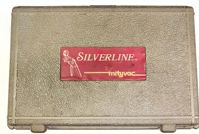 Vintage Silverline Mityvac w/Gauge & Case & User Manual - Tested