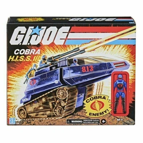 GI Joe HISS Tank w/ Driver Hasbro Cobra Vehicle