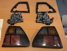 Hella Treser Rückleuchten TOP Zustand Schwarz für VW Golf 2 GTI 16V G60 Rallye