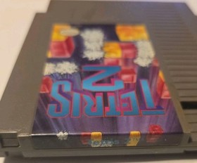 TETRIS 2 -- NES Nintendo Original Classic Authentic Game TESTED GUARANTEED