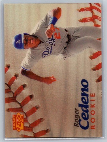 Sportflix #124 1996 Roger Cedeño novato RC Dodgers (A) - Imagen 1 de 2
